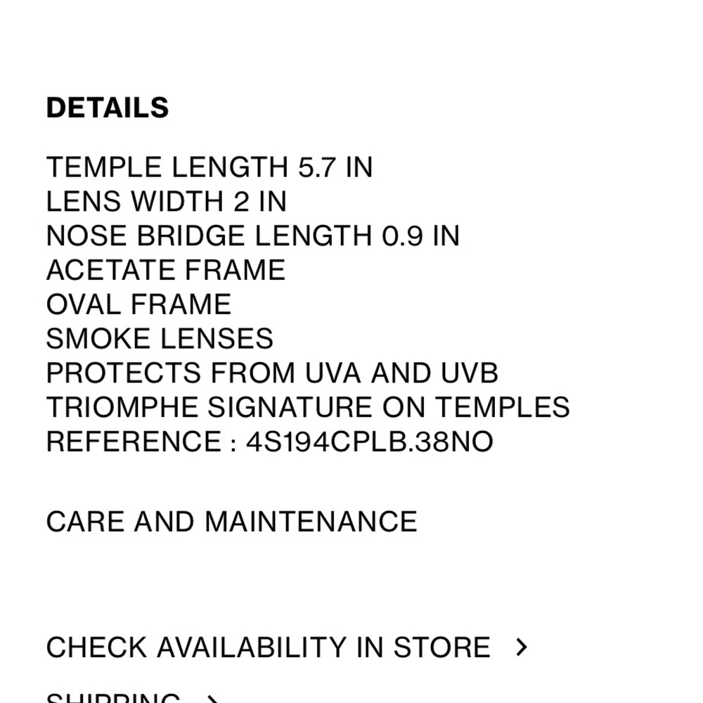 Celine sunglasses brand new never used. - Picture 8 of 9